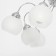 Ceiling chandelier Citilux "Luciana" CL147191, 66x66x25 cm, 9x60W, E14, Gray color