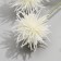 Artificial flowers "Sharo -headed muzzle" 70 cm, white