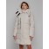 Coat insulated winter female, size 50, beige color