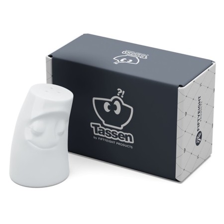 Solonka TASSEN SUDDLY, 7.5 cm, white color-6