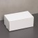 Holder for toilet paper with a Bamboo shelf, 18 × 9.7 × 7.5 cm, black color