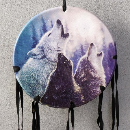 Dreams 6 "Calling flock" circle d = 16 cm-1