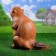 Garden figure "Beaver" Big 24x38x43cm