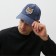 Men's cap Minaku "Tiger", Blue color, rr 56-58