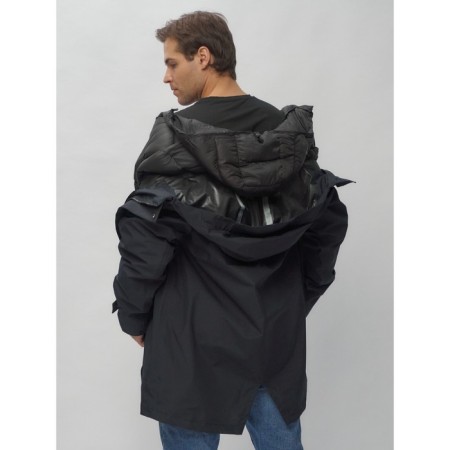 Male jacket-park, size 48, dark blue color-11