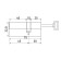 Cylinder mechanism Max Standard, 75 mm (45x30S), 5 keys, key/rod, matte nickel