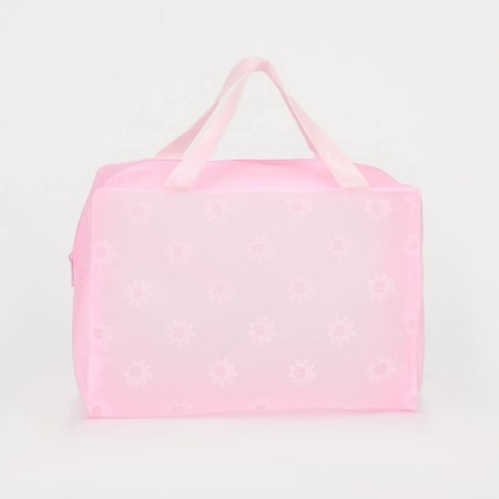 Lightning cosmetic bag, pink color-1
