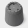 Flower pot with a pallet, 15.5 × 16.5 cm, gray color
