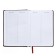 Leduced Diary A5, 160 sheets, attomex.croco, hard -skinned artificial leather cover with foam rubber, liesse, block 70 g/m2, brown