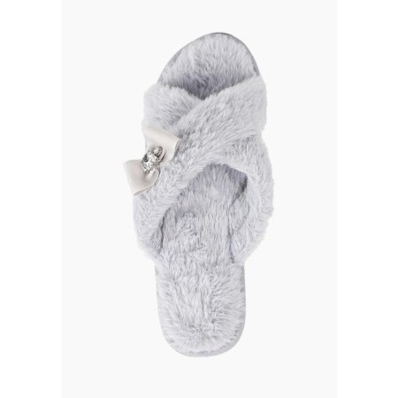 Slippers # 7 women, size 35.5, color gray color-4