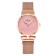 Women's watch, D-3.2 cm, magnetic bracelet, beige