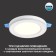 Luminer built -in LED NovOCH. Span, 18W, LED, 30x225x225 mm, white color