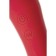 Bilateral vibro -massager Black & Red by Toyfa, Silicon, Red, 21 cm