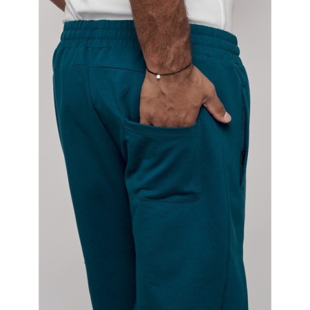 Sports male trousers, size 56, blue color-17