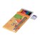 Pencils 12 colors BrunovisConti draw and wash, plastic with an eraser and a sharpener, mix