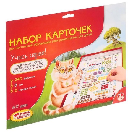 A set of additional cards "Learn to play", to electrical worships the tenth kingdom