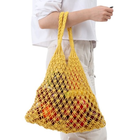 ALOSKA 35 x 48 cm, handle 14 cm, cell 3.5 cm, yellow-1