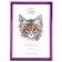 Photo frame plastic 21x30 cm, bright lobed (plastic screen)