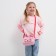 Baby Bag with lightning, long belt, pink color