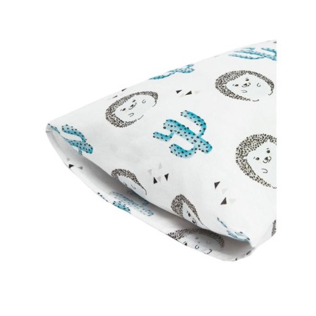Pillowcase, size 40x60 cm, hedgehog print-1