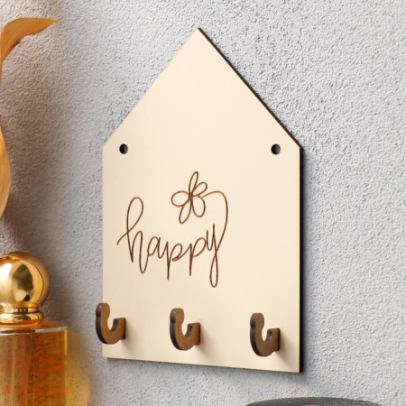 Key "Happiness" 10x15 cm-1