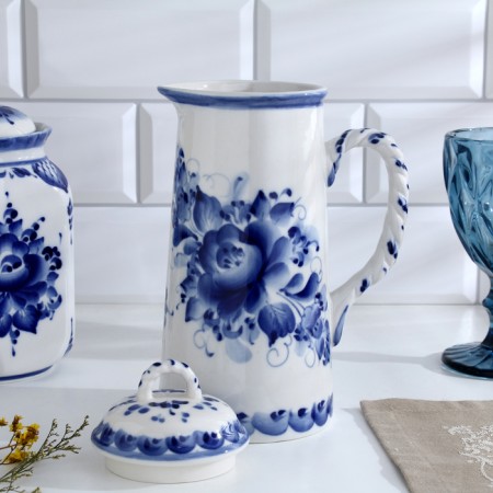 Kuvshin "Retro", 24.5 cm, gzhel-5