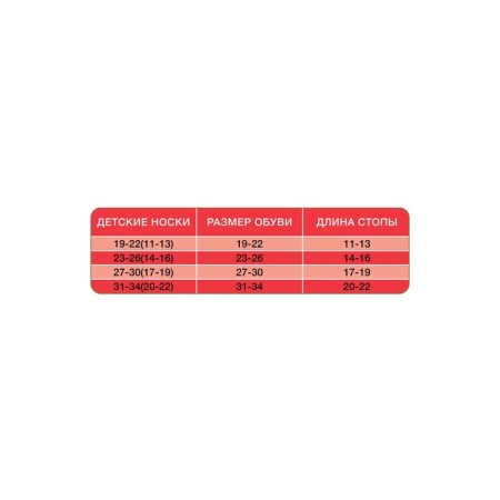 Nosk children's Omsa Kids Calzino 23r61 Rosso, size 31-34-2