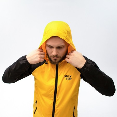 Vetrovka Onlytop Unisex with a Black/Yellow bag, p. 48-12