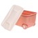 Children's box for toys cool, on wheels, 50 liters, color peach caramel