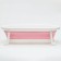 Bath -folding bath with plum, 75 cm., Pink color