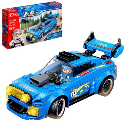 Designer "Race. Rally ", blue color 181 detail