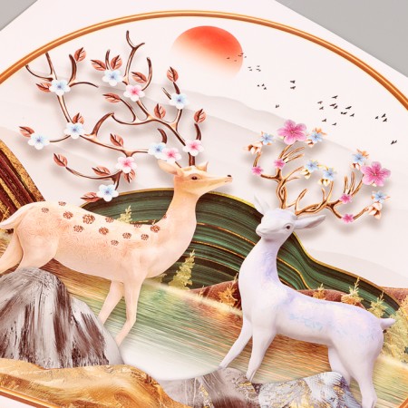 Sticker 3D Interior Zen Garden 135*56cm-1