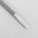 Chaber bilateral, straight/concave blade, in a case, 13 cm, silver color