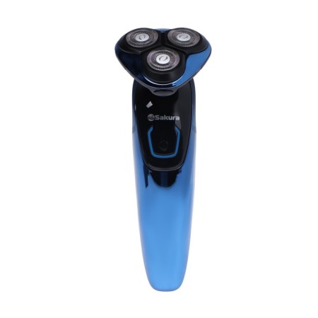 Electric blower Sakura SA-5420BL, 3 W, rotor, 3 heads, dry/wet shave, trimmer, battery