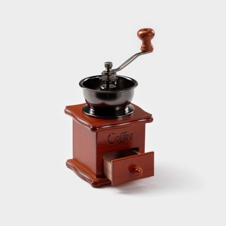 Manual coffee grinder "Light wood", 9.5 × 16 cm-1
