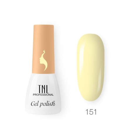 Гель-лак TNL Mini «8 Чувств», №151 заварной крем, 3,5 мл