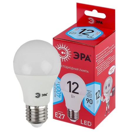 LED LED era Red Line “Pear”, 12 W, E27, 960 lm, 4000k, white glow