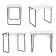 Tourist folding Green Glade P109-01, 71.5x48 cm