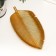 Souvenir Polystone stand "Golden Leaf" 2.5x27.5x13.5 cm