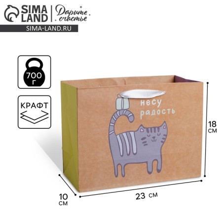 Package Gift Craft horizontal, packaging, “I am joy”, MS 18 x 23 x 10 cm-1
