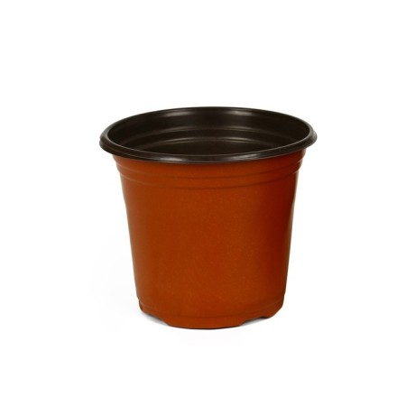 Pot for seedlings, 1.3 l, d = 14 cm, h = 12 cm, terracotta, Greengo-5
