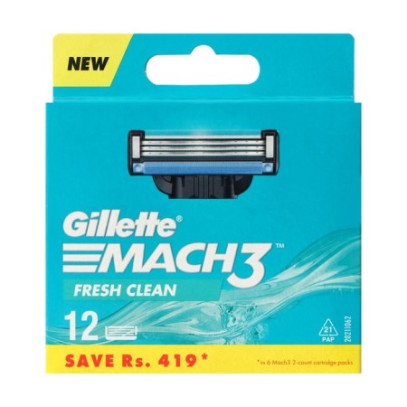 Exchange cassettes Gillette Mach 3, 12 pcs-14