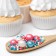 Sprinking confectionery "pearls" of rice grain in color glaze, turquoise, red, silver, 1.5 kg
