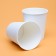 A single -single paper glass, white, 250 ml, 80 mm