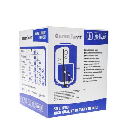 Garaterm ER 50 V water heater, cumulative, 1.5 kW, 50 l, white-5