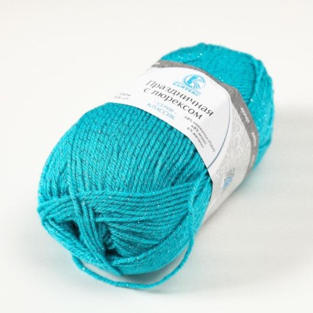 Yarn "Festive" 48% Kashmilon (pan), 48% acrylic, 4% metered 160m/50g (083 nephritis)-1