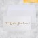 Gift envelope "Happy Birthday", embossing, designer paper, 22 × 11 cm