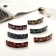 Hair clip for hairs "poppy" straight, 10 cm, mix