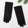 Gloves women's "bow", size 18, color black