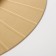 Serving napkin on the table "Ra", d = 36 cm, beige color